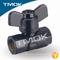 TMOK mini brass ball valve manufacturers double sealed for gas and brass mini ball valve chrome plated